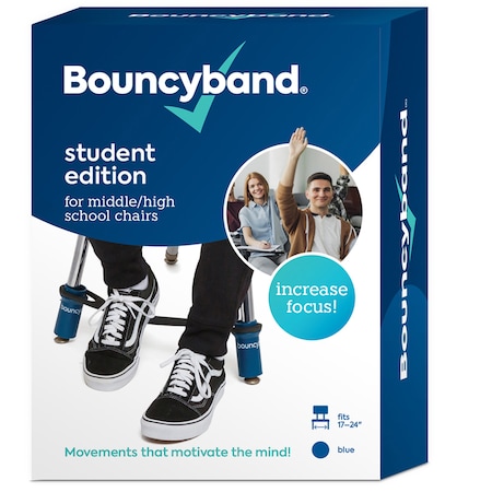 Bouncybands Bouncybands for Middle/High School Chairs, Blue CMBU